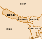 Nepal map